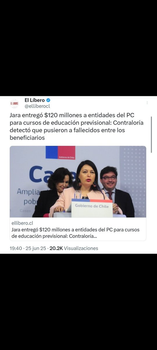 <a href="/CNNChile/">CNN Chile</a> Desempleo y cursos truchos, grande Jara, buenos aportes concretos, buenas gestiones.