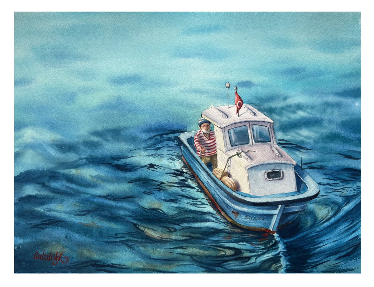 <a href="/TezosArtGallery/">Tezos Art Gallery</a> <a href="/Melda_VNH/">Melda VNH</a> Kadır bey
Watercolor

NFT+ phisical original
Cotton 100% , 26*36 cm
2/10
💰 7,5 $XTZ

objkt.com/tokens/KT18z9E…