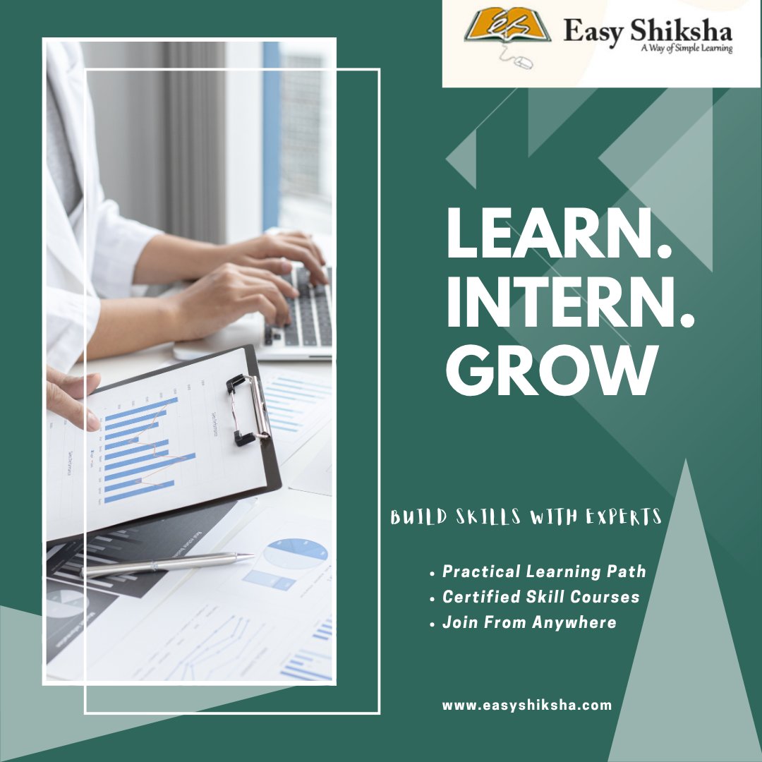 easy_shiksha's tweet image. Learn from home
Intern with experts
 Get certified
All in one platform — easyshiksha.com

#EasyShiksha #OnlineCourses #VirtualInternship #SkillBoost #CareerLaunch