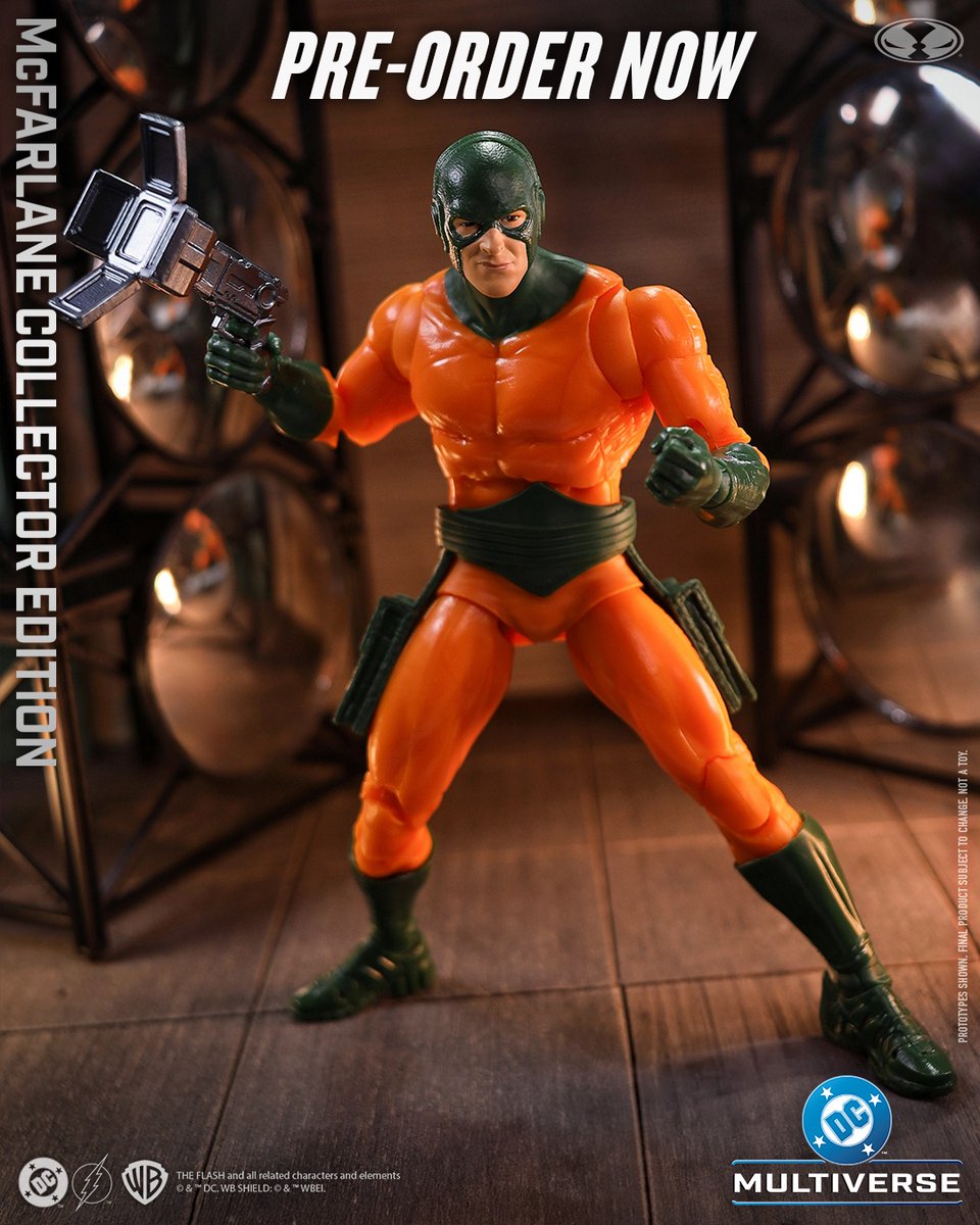 mcfarlanetoys's tweet photo. Mirror Master™ (#TheFlash™) #McFarlaneCollectorEdition #44 is available for pre-order NOW at select retailers!
➡️ https://t.co/2yaayl687L
7" scale includes 4 extra hands, 2 mirror guns, art card and base. *NOT A TOY
#McFarlaneToys #DCMultiverse #MirrorMaster #DCComics https://t.co/LxdkBx5SAK