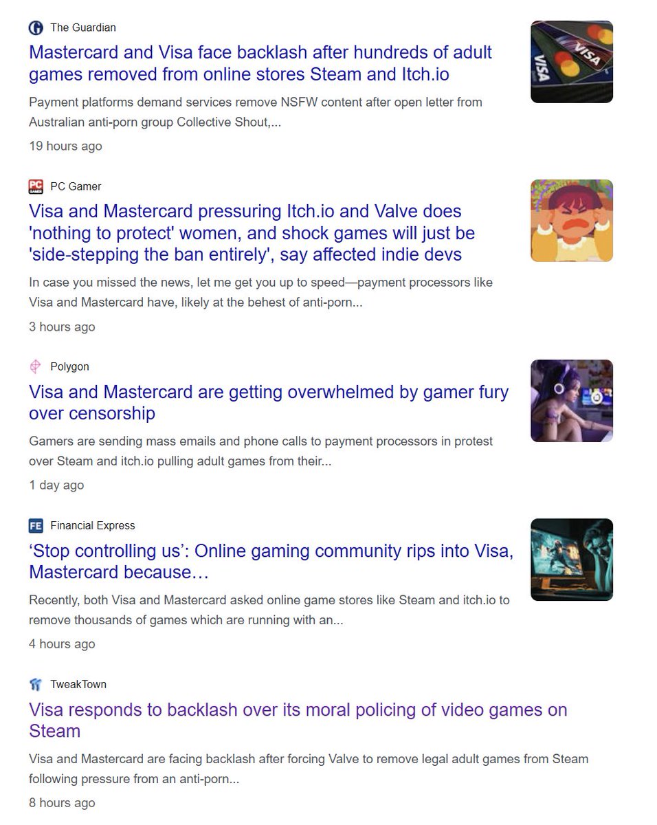 It's happening across the board, not just with the likes of Polygon and the Guardian either.