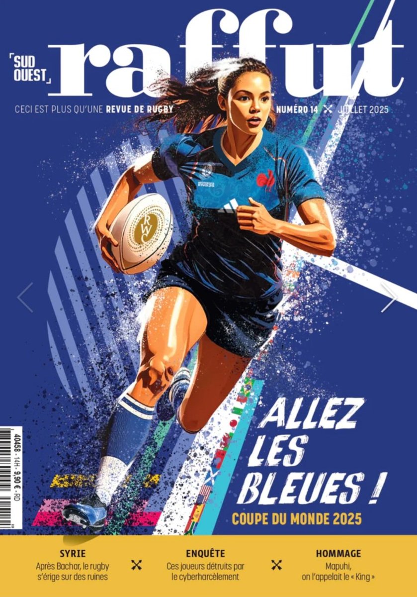 laurentzegre's tweet photo. Le numéro 14 de "Raffut", le magazine rugby de "Sud Ouest", est sorti. Au menu 👇
https://t.co/nbHaInBq2q https://t.co/ivWndIdL0G