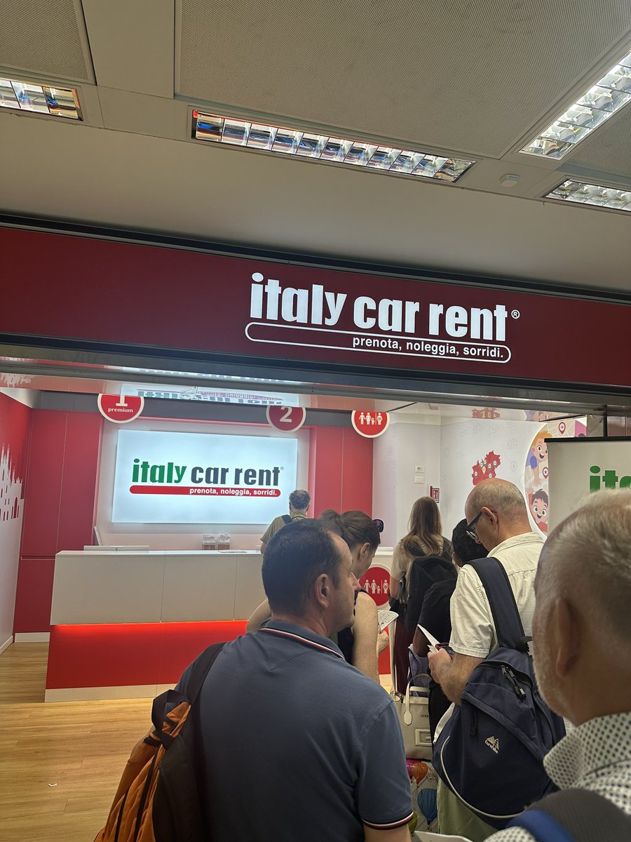 #مساء_الخير 🌹

بالمناسبة نسيت اذكر لكم تجربتي في استئجار السيارة من مطار ميلانو 
صادفت شركة تأجير سيارات جديدة في مطار مالبينسا ميلانو إيطاليا 🇮🇹 

✅ يطلبون الكريدت كارد .
✅ الرخصة الدولية .  المحلية ❌ رفضوها 😂
✅ التأمين شامل نسبة تحمل  صفر 👌
✅ رسوم عبور للدول المجاورة .