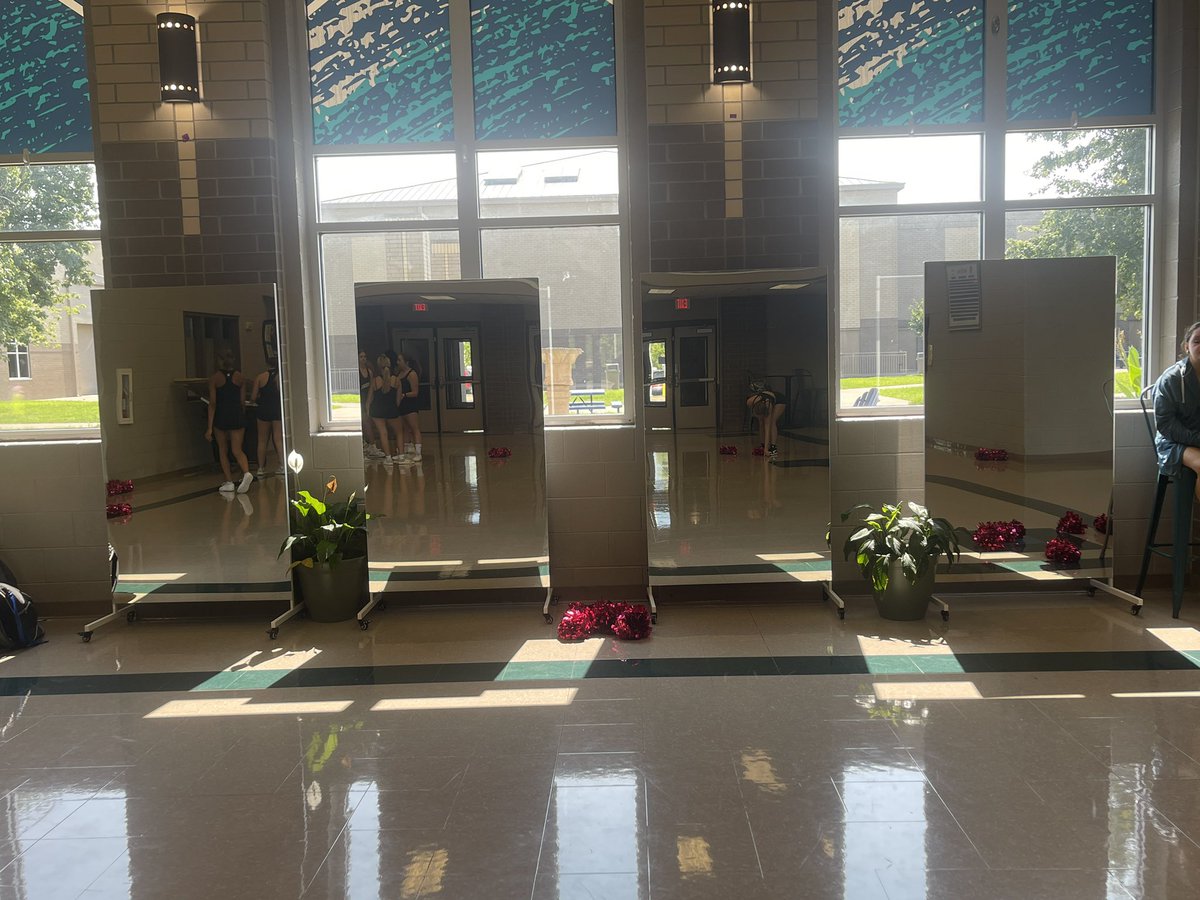 Thank you to our Parents, Sponsors, and Coach Potts for donating to our program so we can receive dance mirrors to help us in our development! <a href="/SiegelAthletics/">Siegel Athletics</a>