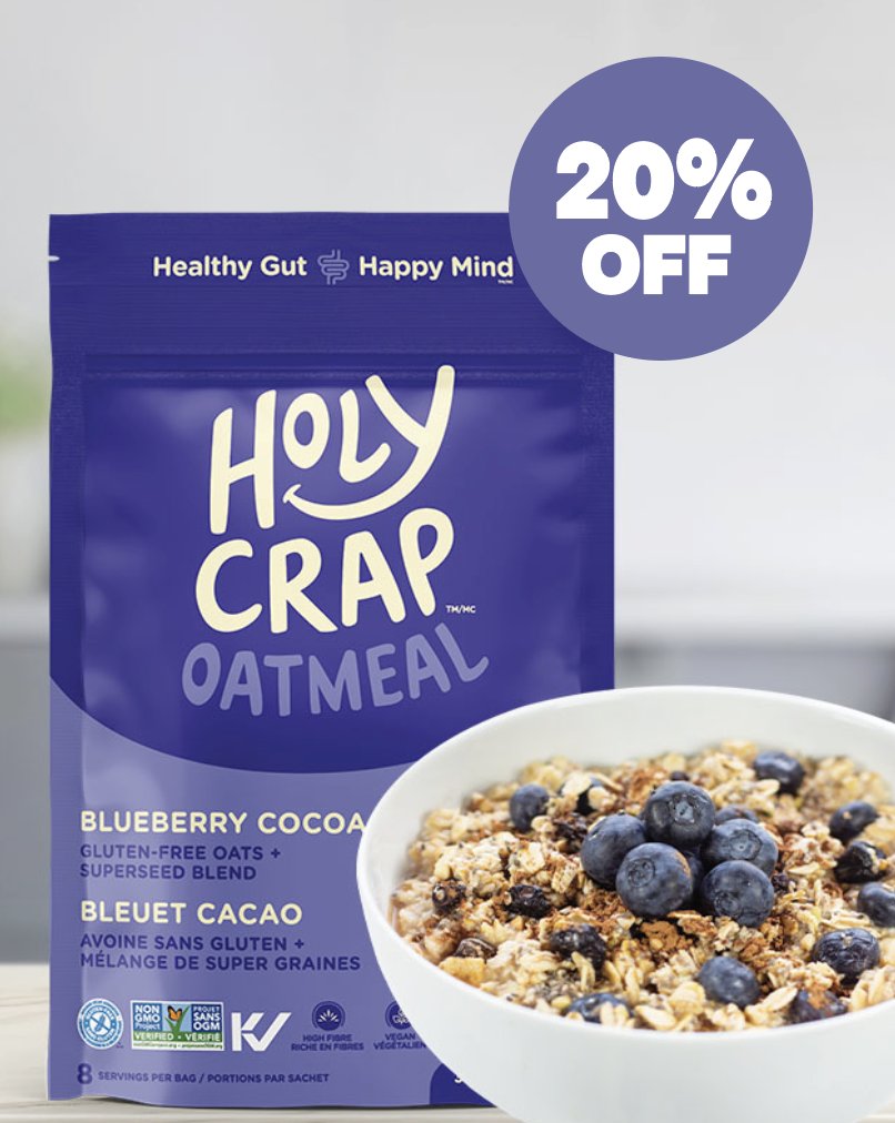 Feel good from the inside out 🌱
Holy Crap Superseed Cereal &amp; Oatmeals are 20% OFF sitewide — for a limited time only!

Gut-healthy and packed with fibre 💚

Sale ends July 31, 2025

@holycrapcereal #HealthyGutSale #superseeds #oatmeals #goodforyou #fuelforyourbody #sale $HBFG