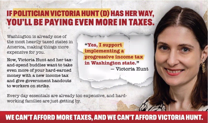 PNW Conservative (@underwashington) on Twitter photo This hits hard.
Especially in Washington state where <a href="/GovBobFerguson/">Governor Bob Ferguson</a>, <a href="/WASenDemocrats/">WA Senate Democrats</a> and <a href="/WAHouseDems/">WA House Democrats</a> passed $8B in new taxes.
And let’s not forget, Victoria Hunt in LD 5 wants a progressive income tax despite it being illegal.
Vote Chad <a href="/Magendanz/">Chad Magendanz</a>!
#vote4chad This hits hard.
Especially in Washington state where <a href="/GovBobFerguson/">Governor Bob Ferguson</a>, <a href="/WASenDemocrats/">WA Senate Democrats</a> and <a href="/WAHouseDems/">WA House Democrats</a> passed $8B in new taxes.
And let’s not forget, Victoria Hunt in LD 5 wants a progressive income tax despite it being illegal.
Vote Chad <a href="/Magendanz/">Chad Magendanz</a>!
#vote4chad