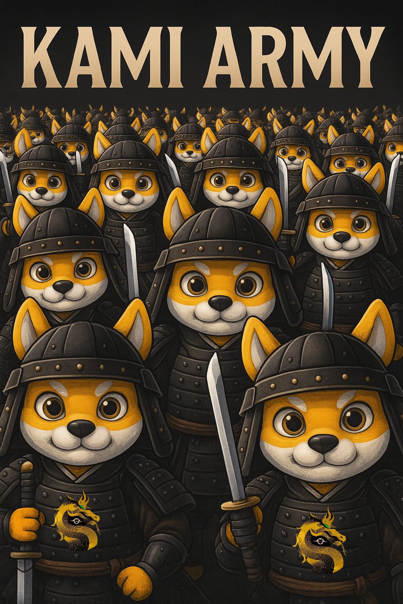 <a href="/cryptocom/">Crypto.com</a> We are KAMI ARMY. 🟧
There is no second hardest! 
<a href="/Omikamitoken/">Omikami</a>
<a href="/RyuJinDragonETH/">RyuJin</a>
<a href="/RyoshiResearch/">Ryoshi</a>
x.com/Omikamitoken/s…