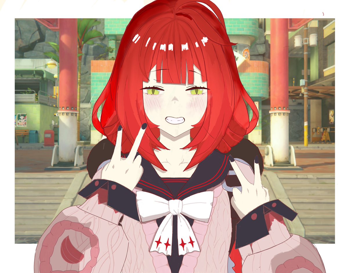 Yaannsu's tweet photo. Love Yuzuha 

#YuzuhaUkinami #zzzfanart https://t.co/I09gAAWFt7