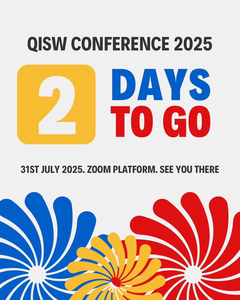 QISW (@qisouthwest) on Twitter photo Only 2 days to go until 2025 QISW Conference!
We can’t wait to see you all there and showcase all of the best QI work!
Make sure you have signed up and have your ticket ready! Only 2 days to go until 2025 QISW Conference!
We can’t wait to see you all there and showcase all of the best QI work!
Make sure you have signed up and have your ticket ready!