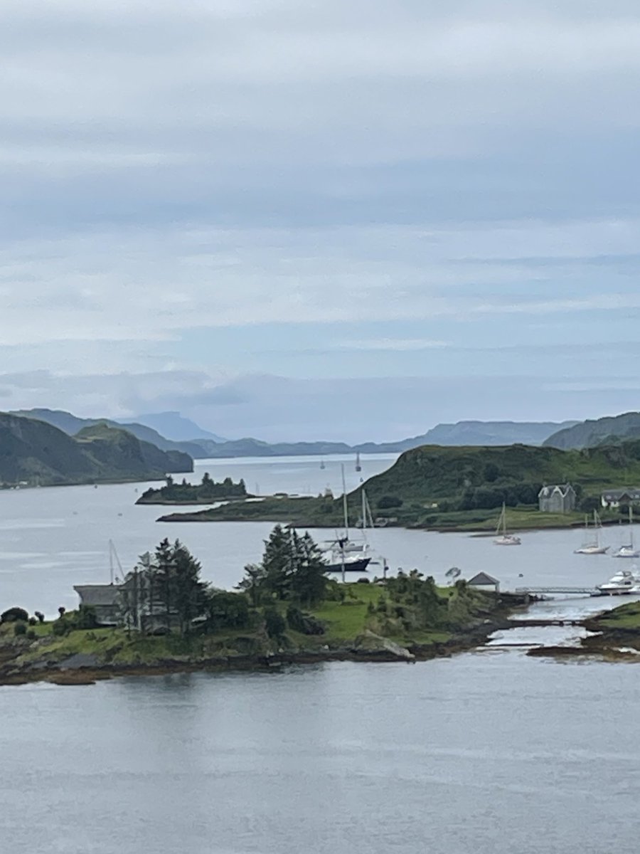 First time in Oban, it’s beautiful and very hot