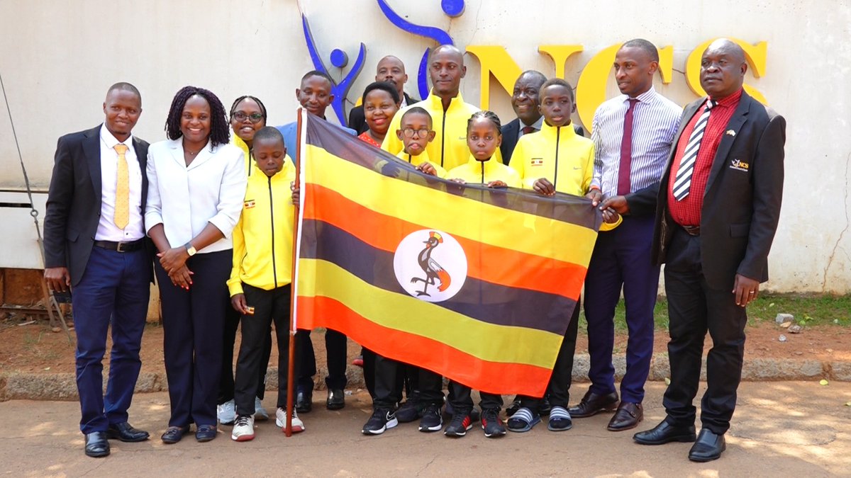 NCSUganda1's tweet photo. Dar Mission For
 Ugandan Tennis

NCS earlier today saw off a Ugandan tennis contingent destined for Dar-es-Salaam, Tanzania this evening for the U12 East African Team Championships. The NCS Team was led by the duo of Assistant General Secretaries Joseph Oluga (Administration) and Milton Chebet (Technical), accompanied by Senior Sports Officer Sarah Anne Nankya and Sports Officer James Kasumba. They handed the national flag over to Uganda Tennis Association (UTA) Secretary General Alvin Bagaya and Assistant Secretary General Moses Bagaya and the youngsters. 

 The Team:
Sankara Tumusiime Oyang Atubo
Nicholas Malwaya
Nelson Michio Agaba Bashaaba
Amanda Sheema Ssenyomo
Ainembabazi Hannah
Heidi Kayesu

 The Coach
Saidi Mawa

The Chaperone
Victoria Nabatanzi