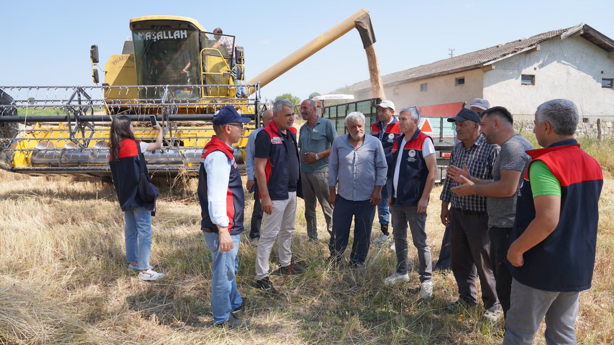 İlimizde üretimi yaygınlaşan ve ata tohumu olarak bilinen Siyez buğdayının hasadı başladı. Kastamonu İl Tarım ve Orman Müdürü Ahmet Kılıç, teknik ekibiyle birlikte Merkez Çakıllı köyünde gerçekleştirilen hasat etkinliğine katıldı.
<a href="/TCTarim/">T.C. Tarım ve Orman Bakanlığı</a> <a href="/ibrahimyumakli/">İbrahim Yumaklı</a> <a href="/Bugemtr/">Bitkisel Üretim Genel Müdürlüğü</a>
