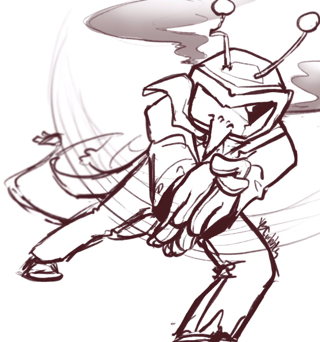 Bflyscribbles's tweet image. Smash cut✂️⚡️

#deltarune