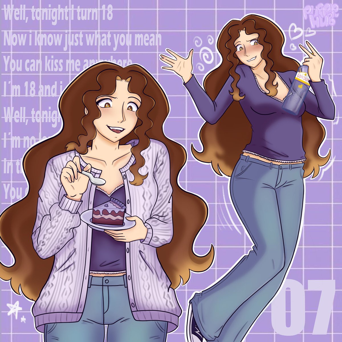 HubPurple's tweet photo. Hoy es mi pumpleee, cumplí 18, asi q es hora de evadir impuestosss
#digitalart #oc #ocs #art #arte #artista #birthday #cumpleaños #purplehub #purple #violeta #vivaelalcoholismo https://t.co/ZFyvkKTOCz