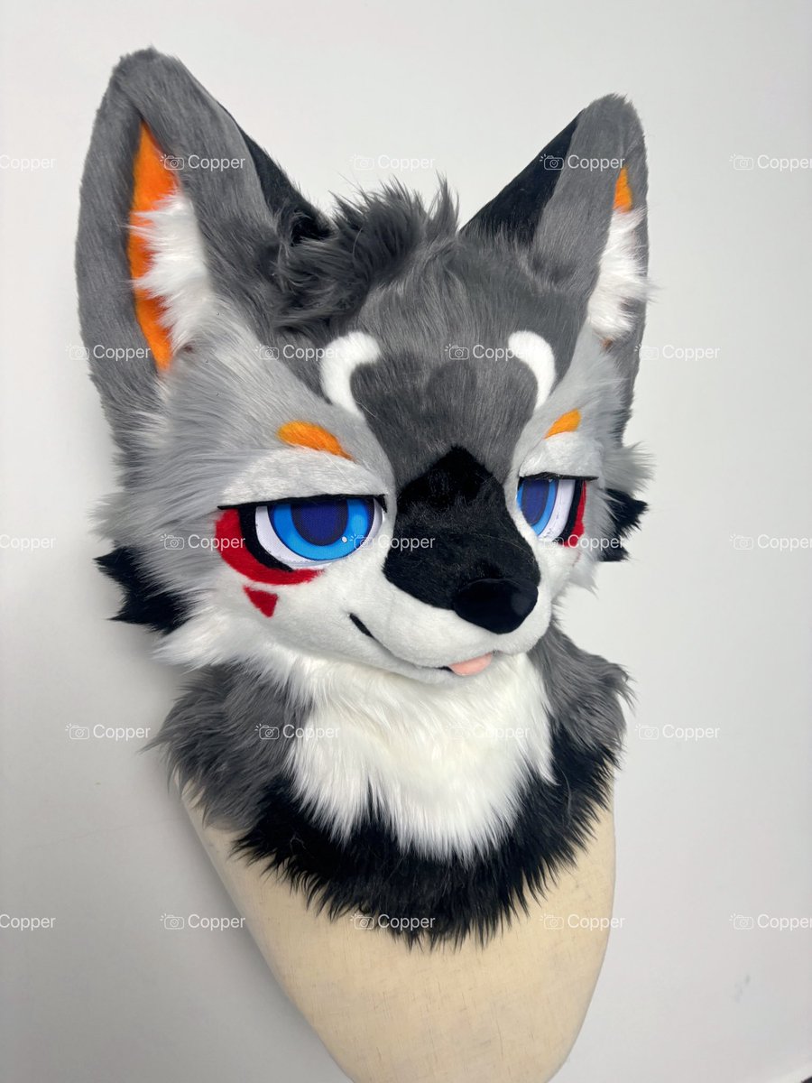 For sale🔛This is also my favorite work this month. #fursuit   #fursuitmaker #fursuithead
#fursuitcommissions #fursuitcommission #fursuits #fursuite #furry #furrvfriends #furryfandom #furrvartwork