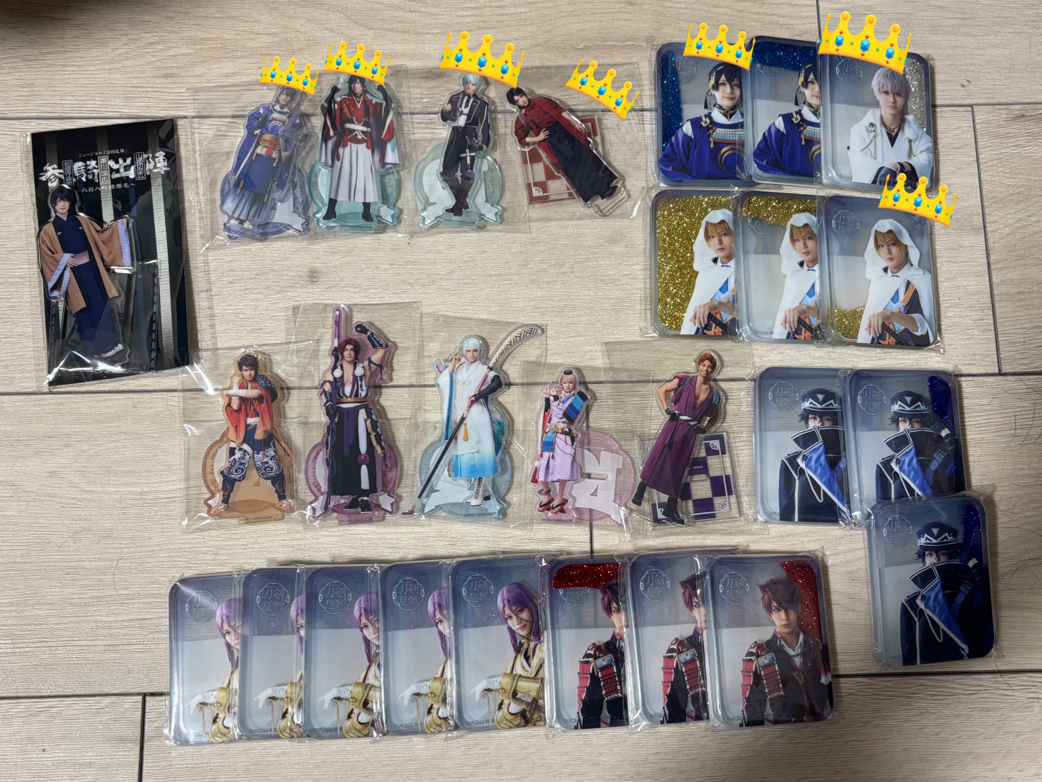 ミュージカル刀剣乱舞 過去作 アクスタ 缶バッジ その他 ぐぐみ on X: