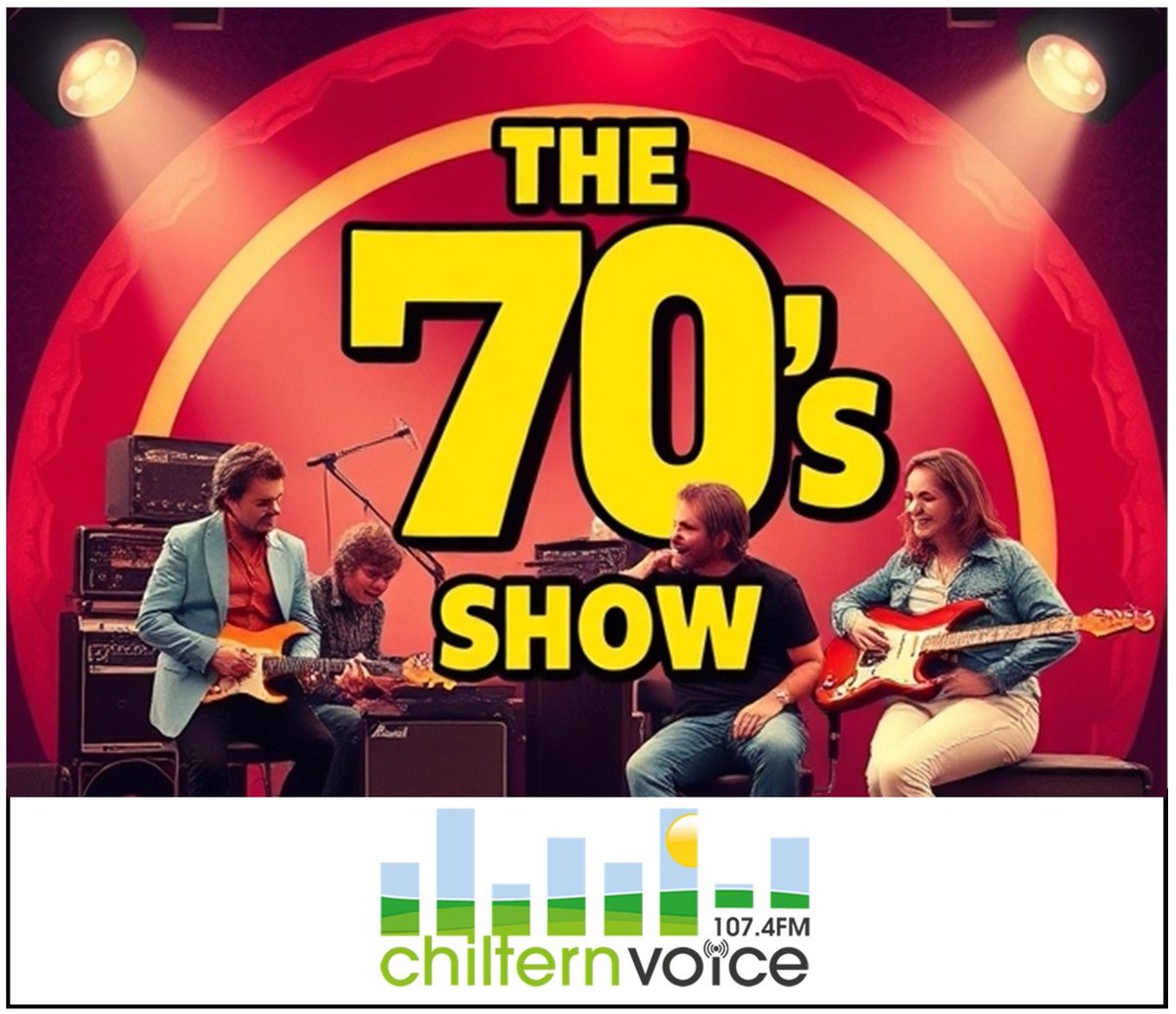If you like 70s music, you’re going to love this! Join Andy Wernham today at 7pm on Chiltern Voice for the 70s Show. Listen in Chesham and Amersham on 107.4FM, or online here: chilternvoice.fm
