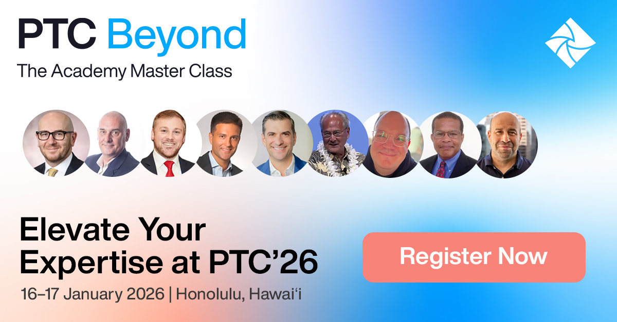 Registration is now open for PTC Beyond—The Academy Master Class! Taking place 16–17 January 2026 in Honolulu prior to PTC’26, this program is designed for mid-career professionals &amp; is limited to 30 participants.

Register Now➡️ ptc.org/ptc-beyond/?ut… 
Deadline: 24 October 2025