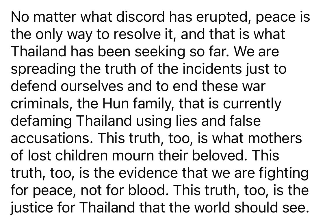 realcheraims's tweet photo. I hope you know why we need to spread #truthfromthailand https://t.co/k6gHc1vaa6