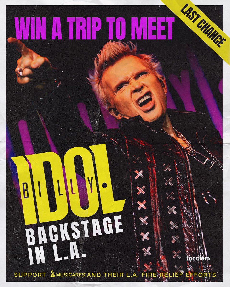 Billy Idol tweet media