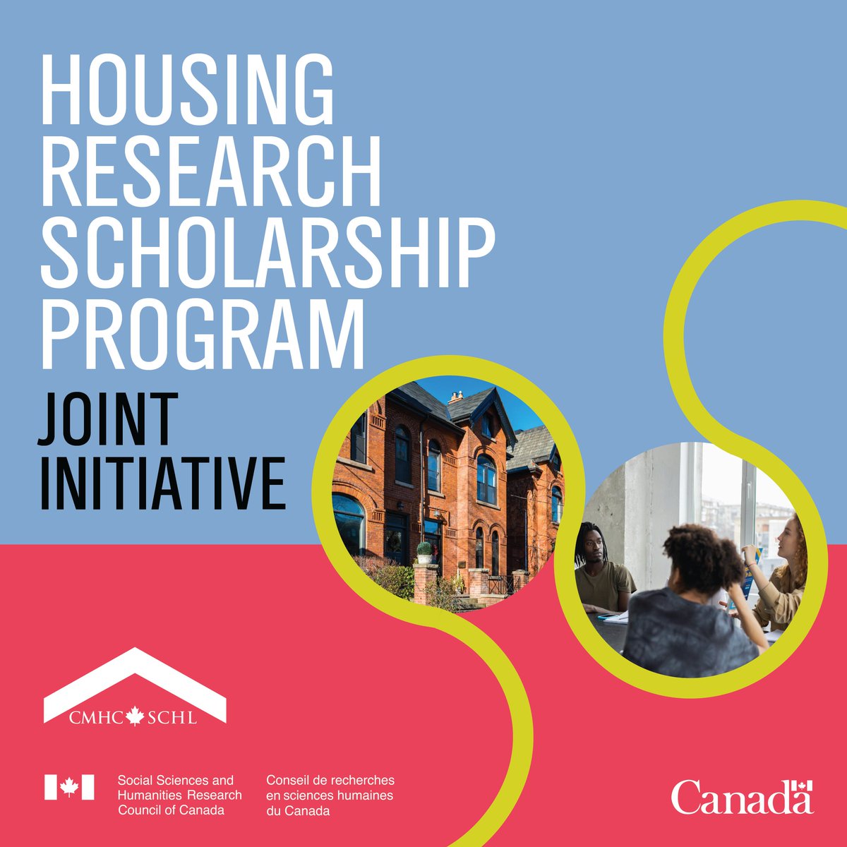 Attention Doctoral and Postdoctoral applicants: SSHRC and <a href="/CMHC_ca/">CMHC</a> offer funding to those conducting research related to housing via the Housing Research Scholarship Program Joint Initiative.

Learn more and apply now: sshrc-crsh.canada.ca/en/funding/opp…