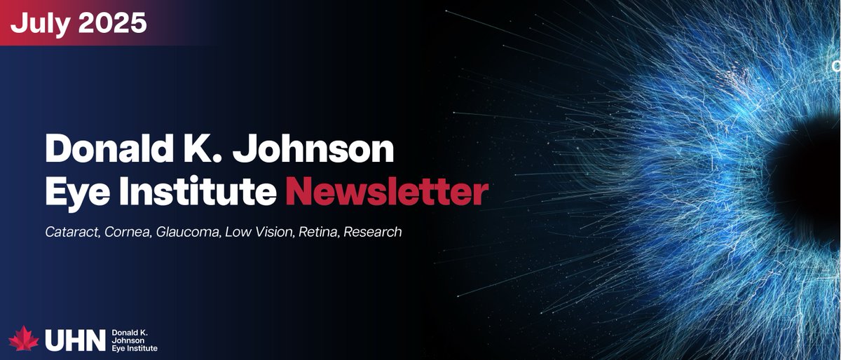 Donald K. Johnson Eye Institute (@dkjei_uhn) on Twitter photo The <a href="/DKJEI_UHN/">Donald K. Johnson Eye Institute</a> July #newsletter has been released! Read about our recent events, new stories, features, awards and publications >> mailchi.mp/acbed9d23601/s… The <a href="/DKJEI_UHN/">Donald K. Johnson Eye Institute</a> July #newsletter has been released! Read about our recent events, new stories, features, awards and publications >> mailchi.mp/acbed9d23601/s…