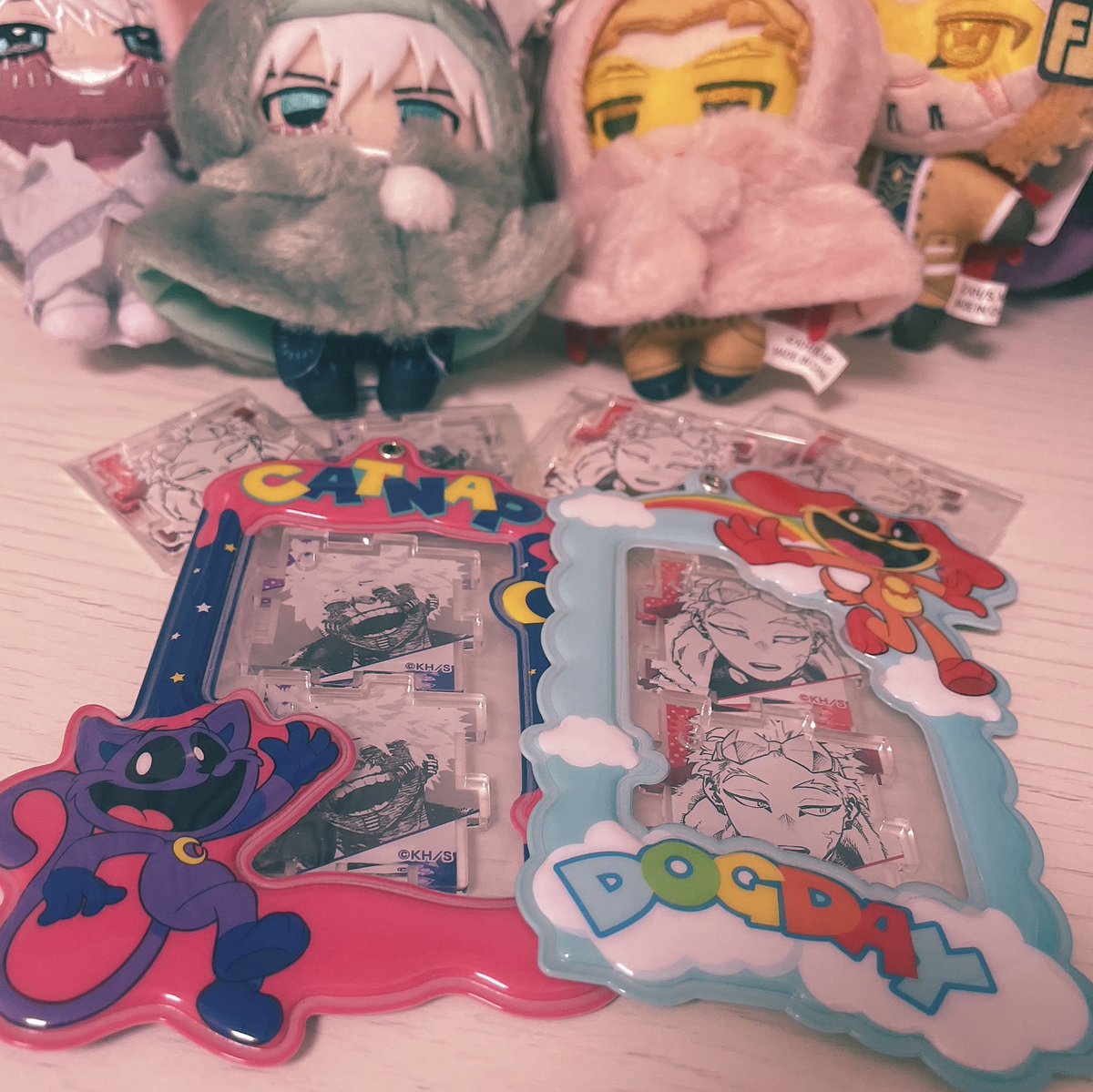 ナプデイちゃんのパスケースだびほちゃんに似合ってて最高🎀💙🦅