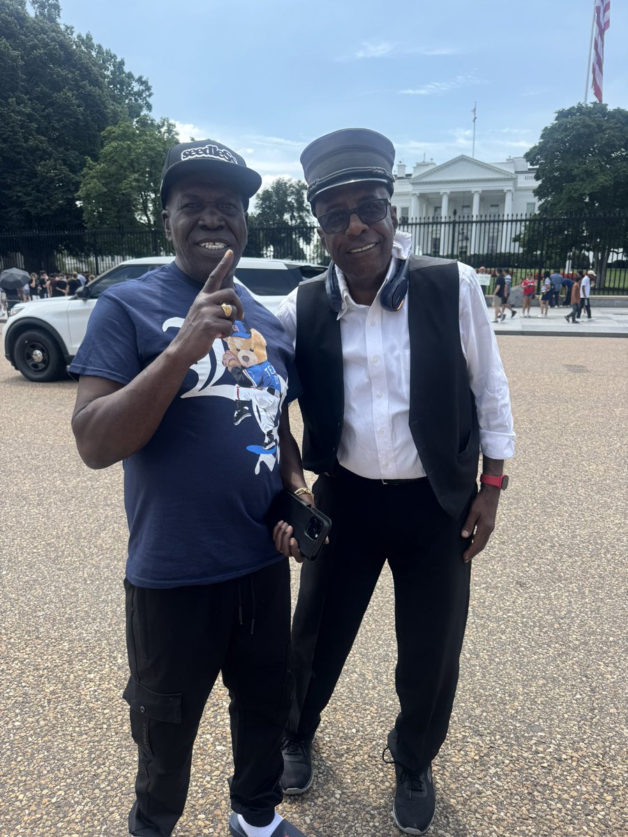 Had the chance to meet Reggae great #BarringtonLevy at the White House 7/29/25…
