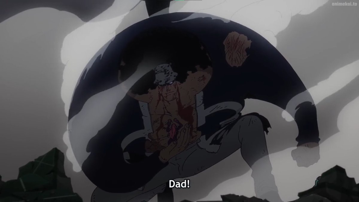 One Piece is hitting hard with these feels! 😭 I can't stop crying from watching this ep. Kuma came to protect his daughter! Fathers love for his child is powerful no matter what you do to him. 😭 World govt in One Piece is shit, bad guys!  EP1137
#OnePiece #Otaku #AnimeFan #Kuma