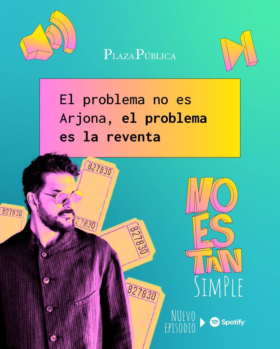 ¿Hacemos boicot a los revendedores 🎟️ pero nos quedamos sin ver al «Seco»? ¿Son ellos realmente los culpables? 🤔 #RicardoArjona

Hablemos del mercado de negro de los conciertos en Guatemala, porque definitivamente #NoEsTanSimple.

💥Nuevo episodio: lnk.bio/s/4bb1a