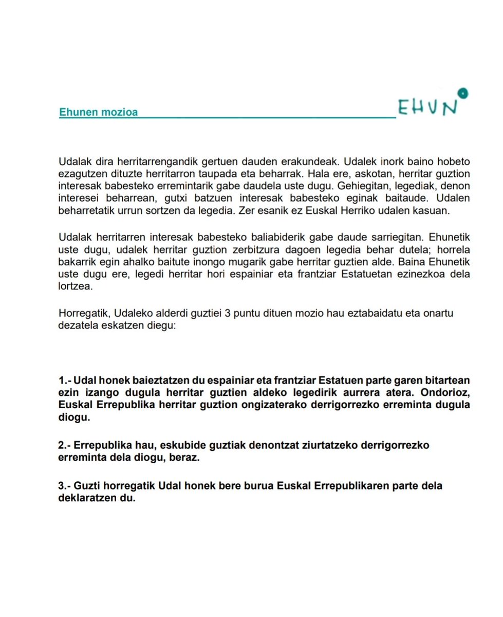 Ehun #EuskalErrepublika tweet media