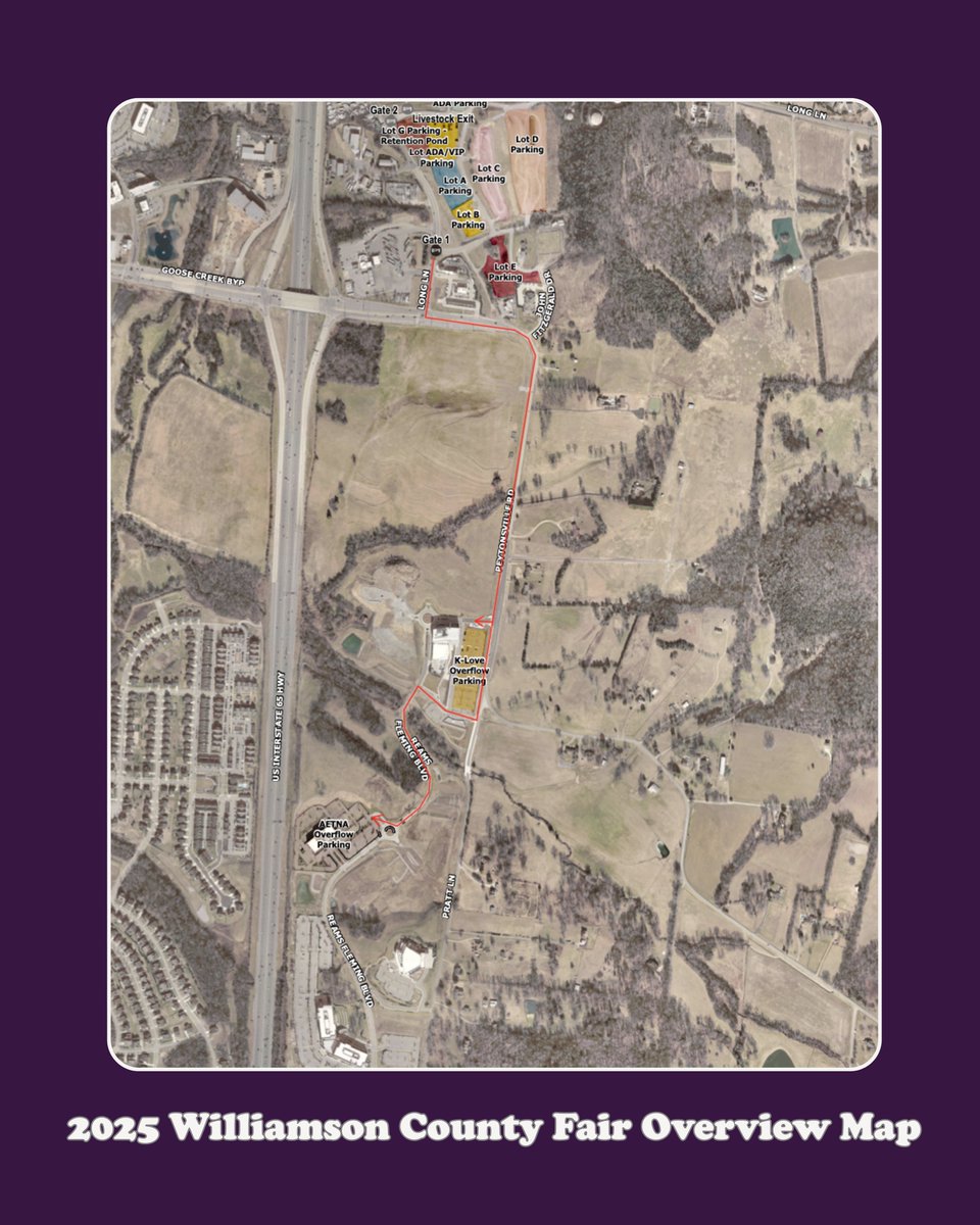 Know before you go! 🚗
We recently announced overflow, off-site parking changes and new shuttle services for the 2025 fair!
📍Save this map and plan your route ahead of time!
More information here: bit.ly/4l0ZVbW
