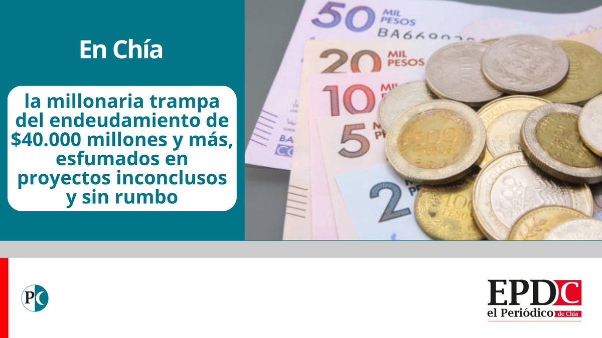 Un análisis crítico del Concejo Municipal, revela un patrón de inversiones multimillonarias en obras inconclusas, adiciones presupuestales sin fin y una alarmante falta de transparencia, poniendo en jaque la sostenibilidad del municipio.

Nota completa en: bit.ly/4o9ZuPd