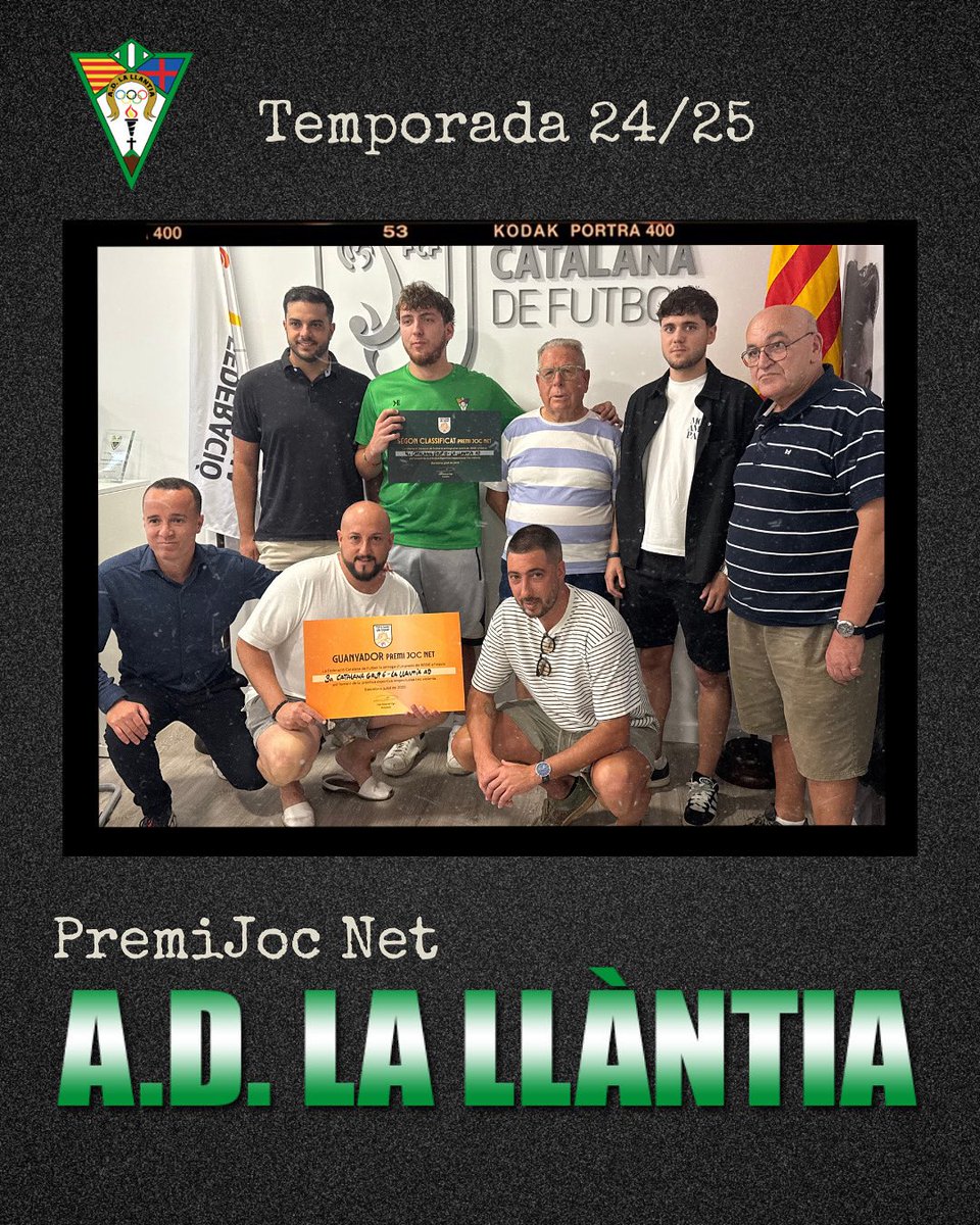 Hoy 29/07, el presidente Ángel Rodríguez, junto a Manel Pérez (míster del 1r equipo) y los capitanes del Amateur A y B, han recogido en la delegación FCF Maresme los premios JOC NET al juego limpio.

🔹 1r equipo: Premio al Joc Net
🔹 Amateur B: 2.º clasificado Joc Net

Gracias