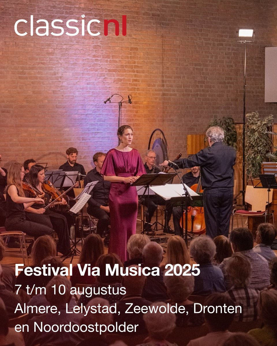 𝗗𝗲 𝗸𝗮𝗮𝗿𝘁𝘃𝗲𝗿𝗸𝗼𝗼𝗽 𝘃𝗼𝗼𝗿 𝗵𝗲𝘁 𝗚𝗿𝗮𝗰𝗵𝘁𝗲𝗻𝗳𝗲𝘀𝘁𝗶𝘃𝗮𝗹 𝟮𝟬𝟮𝟱 𝗶𝘀 𝗴𝗲𝘀𝘁𝗮𝗿𝘁! 15–24 aug | 150+ concerten op unieke locaties in Amsterdam. Van klassiek tot jazz, met Artist in Residence Takehiro Konoe.  
Tickets &amp; info: grachtenfestival.nl