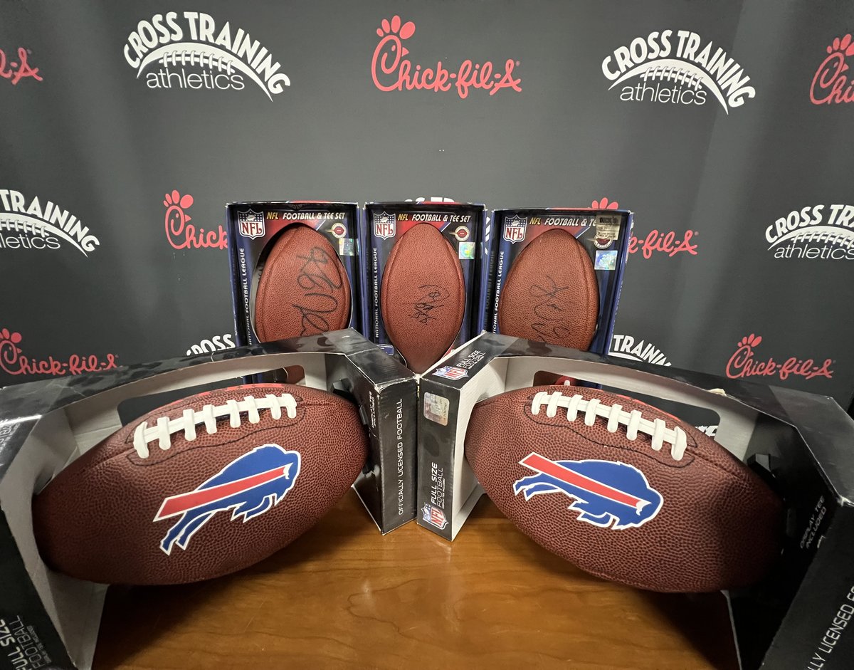 Our Quarterback and Wide Receiver camp is just 8 days away!! Register now! Here is a Sneak Peek at our giveaways! See you there! ❤️🏈