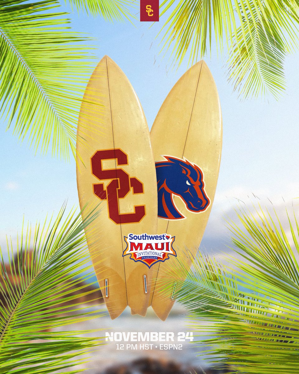 OFFICIAL: Our first matchup in Maui is locked in! 🏝️