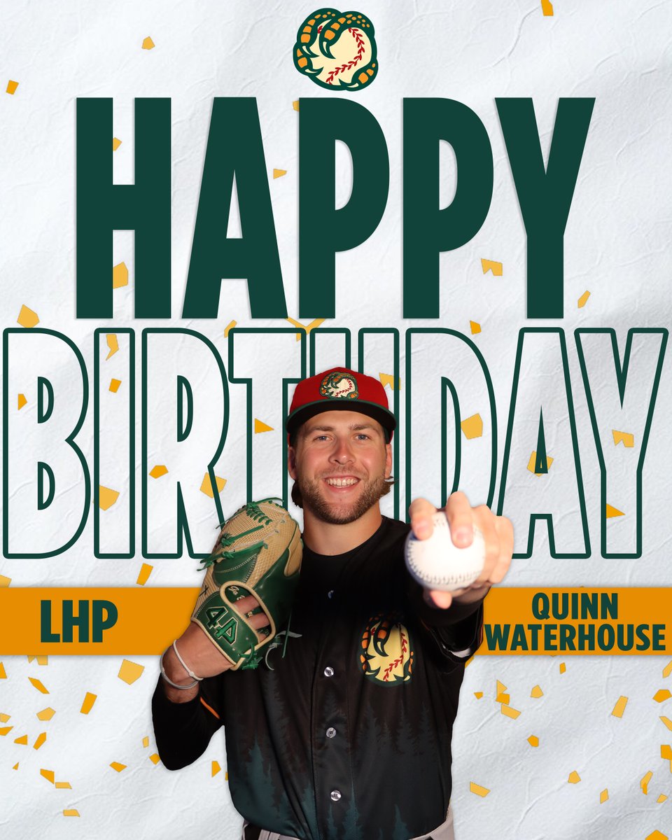 Happy birthday to Hawks LHP Quinn Waterhouse!🎉