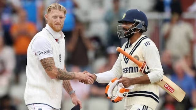 MishraVish's tweet photo. The English cricket captain sought a premature closure, a decision that would have denied two Indian batsmen their well-deserved centuries. In a game that thrives on sportsmanship, it felt like a moment that fell short of the spirit cricket is known for.

Picture Credits: News 18 https://t.co/Hzrwux4sd1
