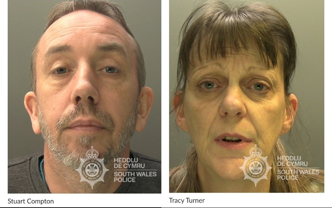 Meet Stuart Compton &amp; Tracey Turner. The couple have been jailed for committing numerous child sex offences.

They sent each other over 96k messages discussing the rape and abuse of three different children. Two of the children were girls aged eight &amp; a 12 year old boy.