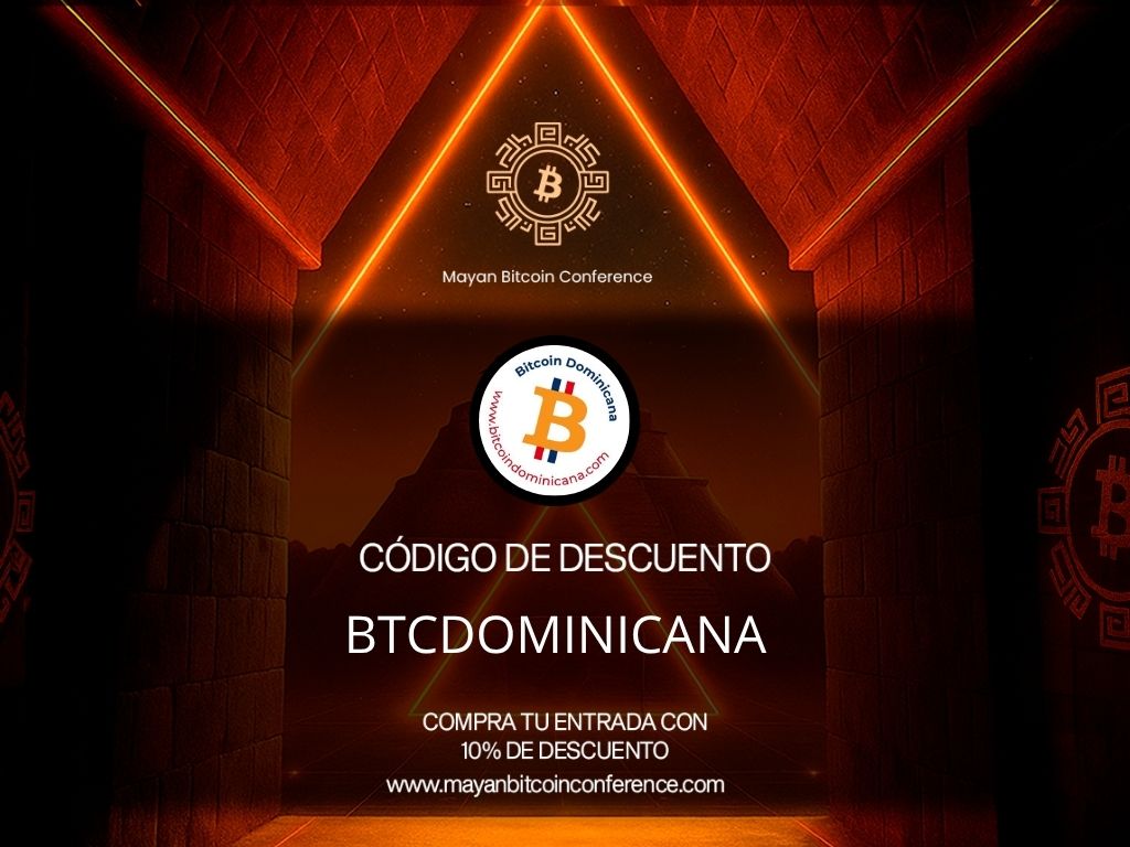 🌍⚡ ¡Sé parte de la historia!
Llega el Mayan Bitcoin Conference a #Yucatán 🇲🇽
El primer gran evento Bitcoin en la región.
💡 Aprende, conéctate y descubre cómo #Bitcoin transforma las finanzas en México y el mundo.
🎟️ Usa el código BTCDOMINICANA y obtén 10% OFF
👉