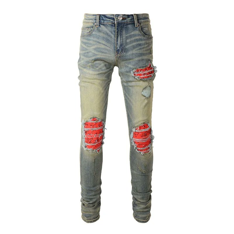 Deep_Woods_App's tweet photo. Vintage Men's Ripped Patchwork Skinny Jeans - Distressed Streetwear Denim Trousers
#variable #rated5 #Jeans #MensClothing #TaperedJeans #Streetwear #casualwear #crackedpatch #distressedjeans #Holes #MensFashion #mensjeans #patchworkpants #rippedjeans #s...
https://t.co/qMg1s5nSuq https://t.co/92AIZFz0qT
