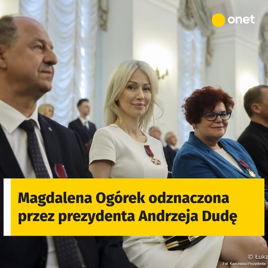 Najpierw ułaskawiona potem odznaczona. Wierna w służbie PiS.