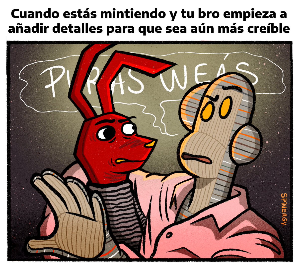 Spinergy_69's tweet image. Oh no... 

#31Minutos #TulioTriviño #Bodoque #Tudoque