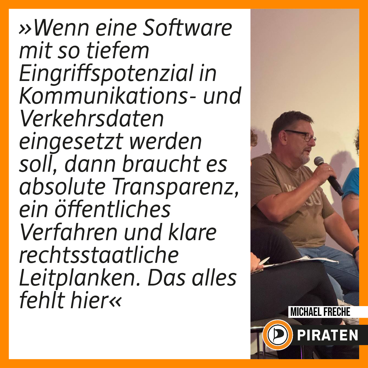 Wenn Grundrechte zur Verhandlungsmasse werden:
Der eine bekommt seinen Nationalpark 🌲, der andere Palantir 🕵️‍♂️. Überwachung gegen Umwelt – und die Freiheit bleibt auf der Strecke.
#Überwachung #Palantir #Grundrechte #Politikversagen
piratenpartei-bw.de/2025/07/29/pir…