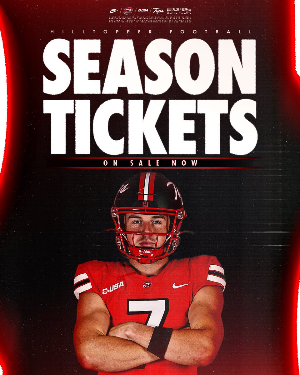 𝙎𝙤𝙤𝙣… ⏳

The 2025 season is right around the corner – purchase your Hilltopper Football season tickets today❗️

🎟️: bit.ly/2025-FB-TIX