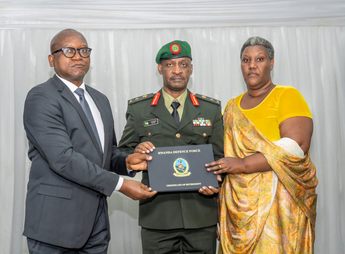 IGIHE's tweet photo. - Brig Gen Joseph Demali 
- Brig Gen Fred Muziraguharara 
- Brig Gen James Ruzibiza
- Brig Gen Frank Mutembe https://t.co/4WHBbr2Vk9