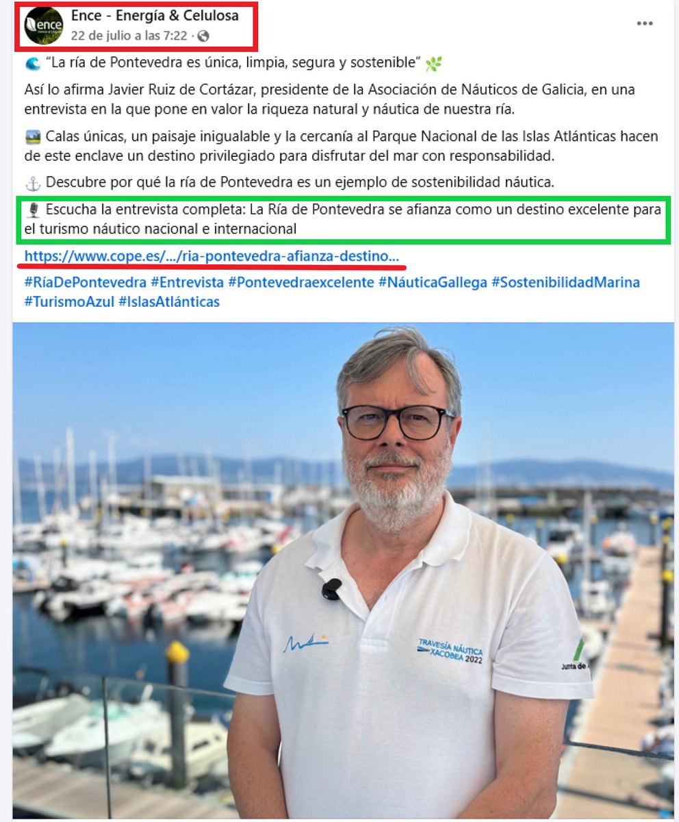 supremofvb's tweet photo. Ence y los medios (22 y 29/07/2025). #cadenacope #diariodepontevedra
#NinEnceNaRíaNinAltriNaUlloa #celulosasfóra #AltriNon #EnceFóraDaRía #greenwashing https://t.co/yvOaY0Kieu