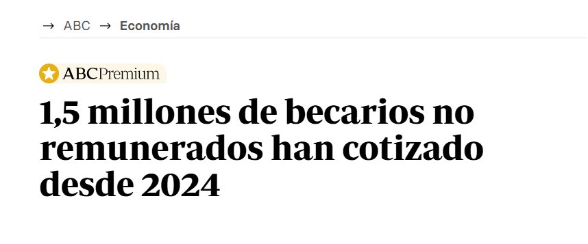 El Gobierno: “Nunca ha trabajado tanta gente como ahora”

La realidad: Entre fijos discontinuos y becarios, nunca ha trabajado tanta gente por tan poco.
