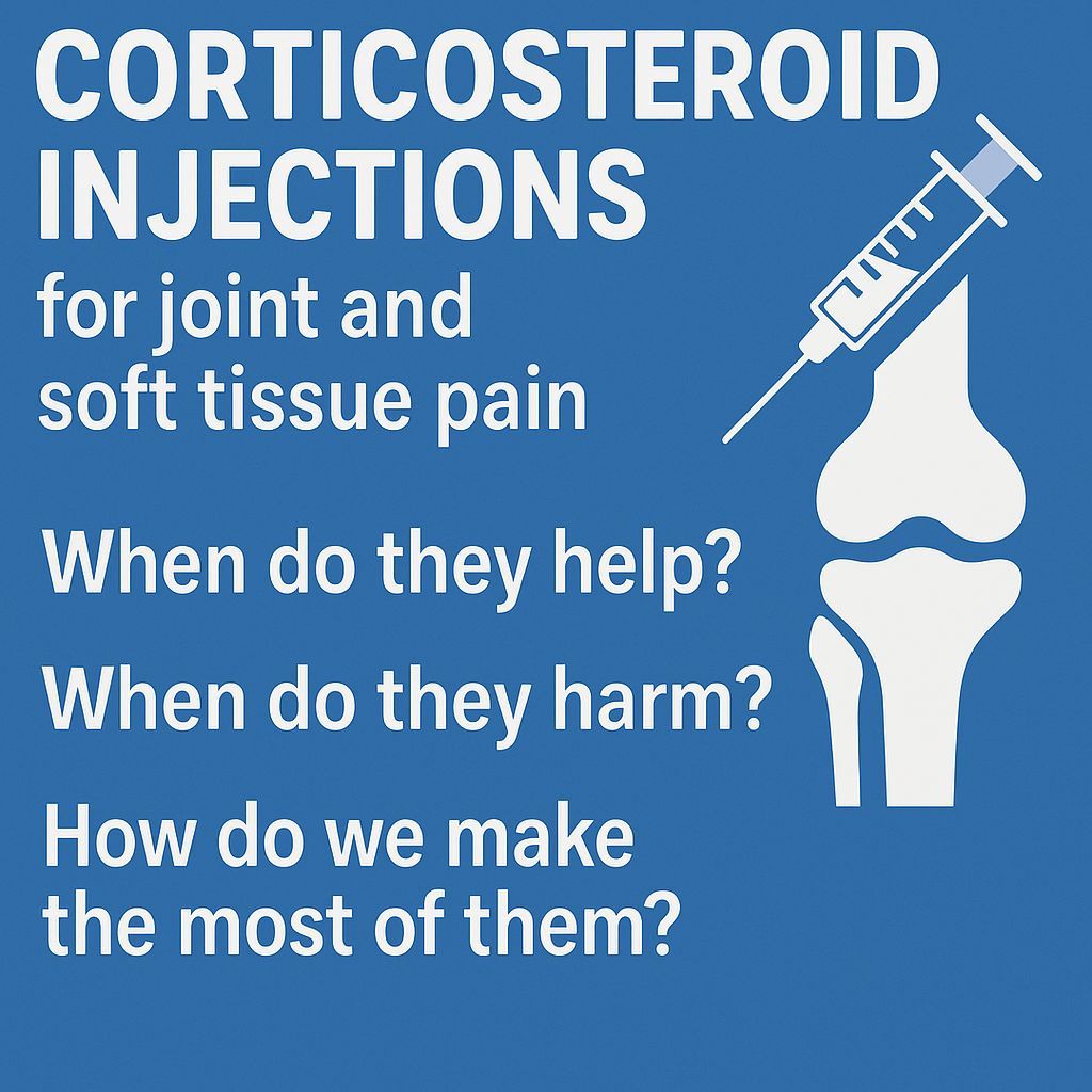 MoAImam's tweet photo. Corticosteroid injections: relief, not a magic fix.

When do they help?
When do they harm?
And how do we make the most of them?

Clear, practical insight—no hype, just facts.
Watch now: https://t.co/z5WqtP6E0u.
Full playlist: https://t.co/JFOh7KXWog

🎧 Also on:
Apple: https://t.co/DpfTJvJKhL
Spotify: https://t.co/7C3zRuJxJo

#TheArmDoc